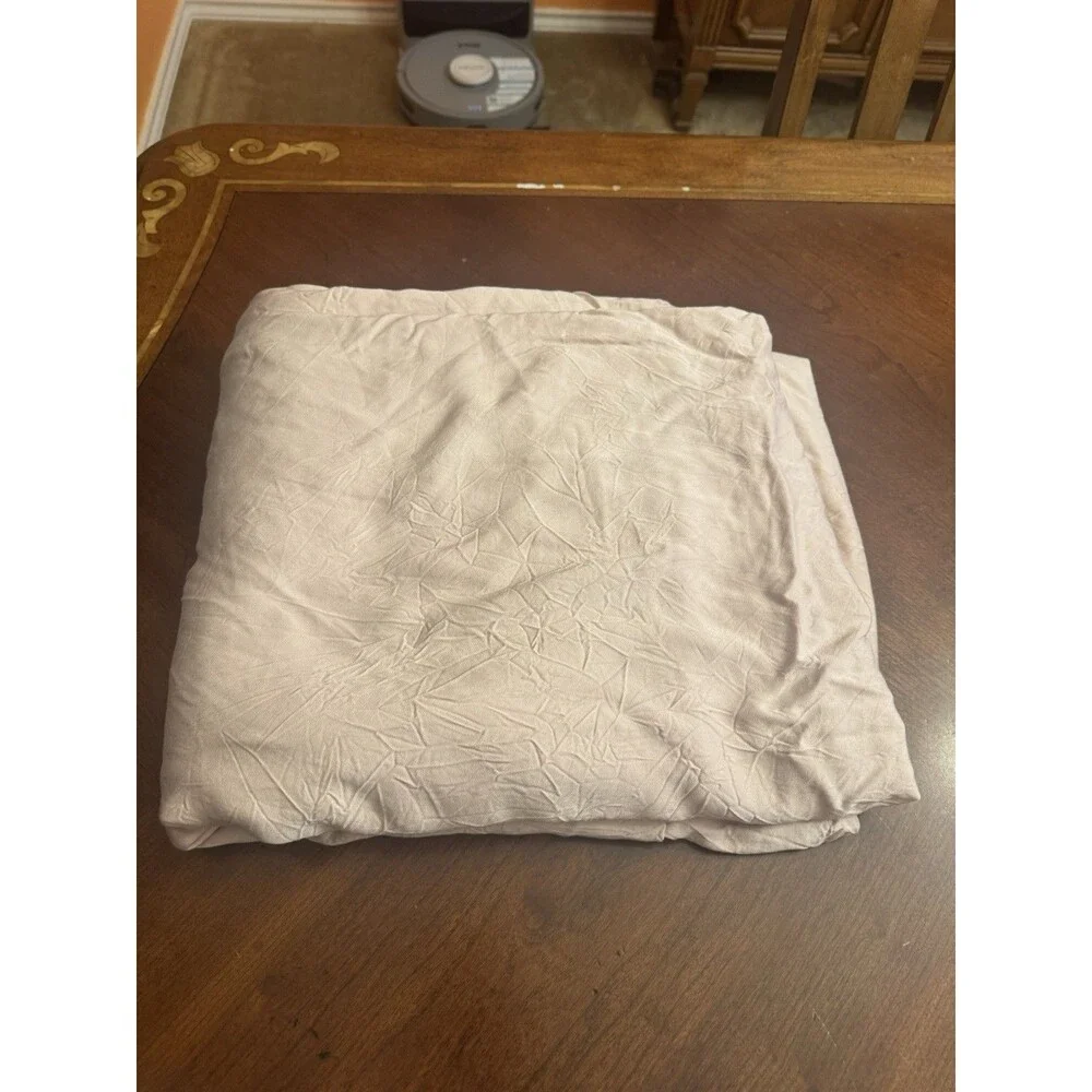 Luxome Split King Flat Bed Sheet 100%Bamboo Viscose Made In USA